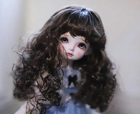 1/6 1/4 1/3 весы BJD парик аксессуары для кукол волнистые вьющиеся парики BJD/SD YOSD MSD SD13 SD17