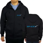 SPACEX SPACE X ELON MUSH FAN SPACE SCIENCE LOGO теплое пальто FALCON новые толстовки Забавные топы мужская Толстовка