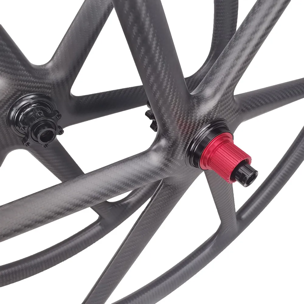 Шестиспицевая карбоновая колесная пара mtb 29 дюймов 6 спиц карбоновые колеса 29er