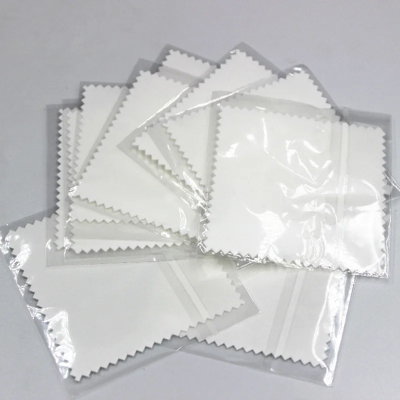 Тряпочка для чистки серебра 8 х8 мм Салфетка Для Полировки Серебра мягкая