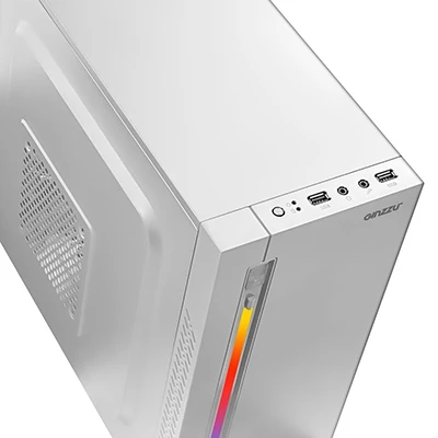 Корпус Ginzzu D380 RGB White Mini - Tower | Компьютеры и офис