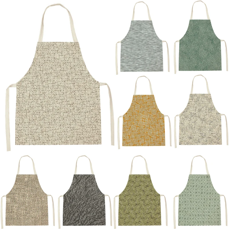 

Кухонный Фартук для женщин, фартук для мамы и дочки, Детские фартуки; Большие размеры 38-47 см; Туфли с геометрическим принтом для взрослых фар...