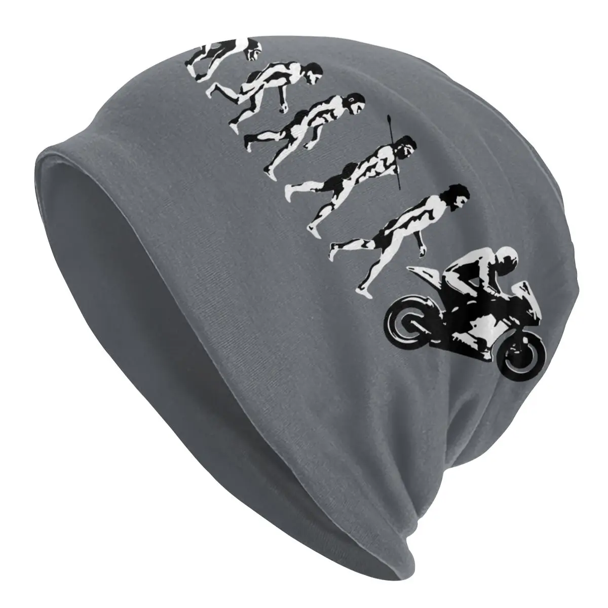 

Motorcycle Evolution Bike Wheelie Bonnet Hats Knitted Hat Hip Hop Autumn Winter Cool Awesome Skullies Beanies Hat Adult Warm Cap