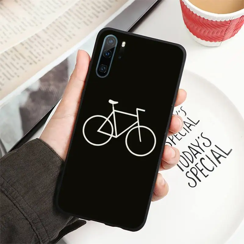 

Bike sport love Bicycles freedom Phone Case For Huawei P40 P20 P30 lite Pro P Smart 2019 Mate 40 20 10 Lite Pro Nova 5t