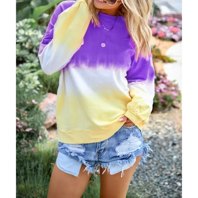 Autumn Women Long Sleeve Hoodie Loose Casual Daily Pullovers Sweatshirts Plus Size 2XL Fashion Fall Clothes