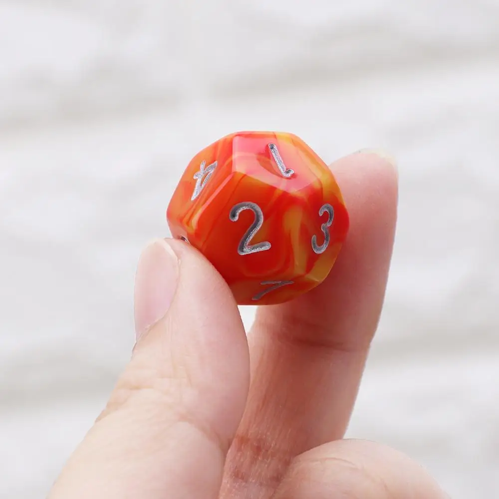 Игровой набор 7 игральных костей D4 D6 D8 D10 D12 D20 | Спорт и развлечения