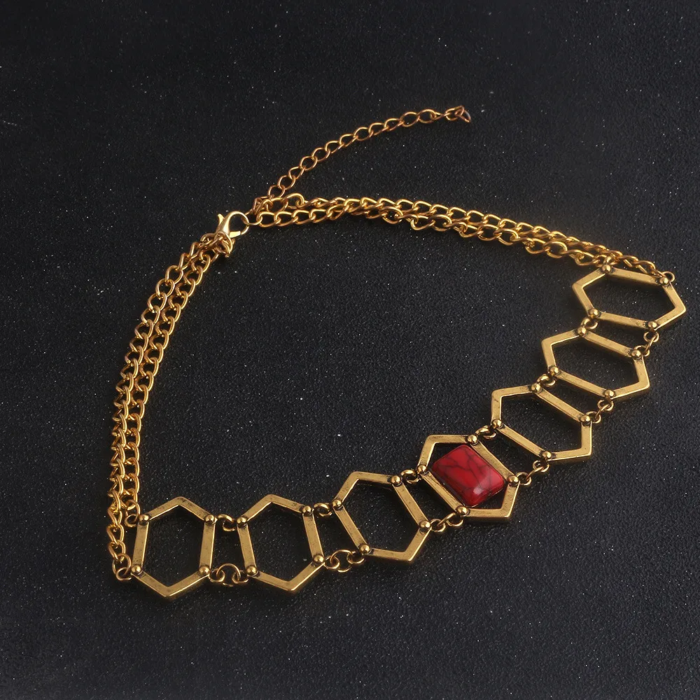 Ожерелье чокер для косплея Песнь Льда и Огня из престолов Melisandre красная жрица