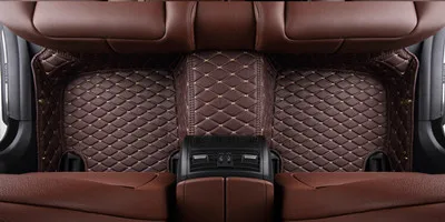 Высокое качество! Специальные автомобильные коврики для правого привода Lexus LX 570 7 мест водонепроницаемые ковры для LX570-2007