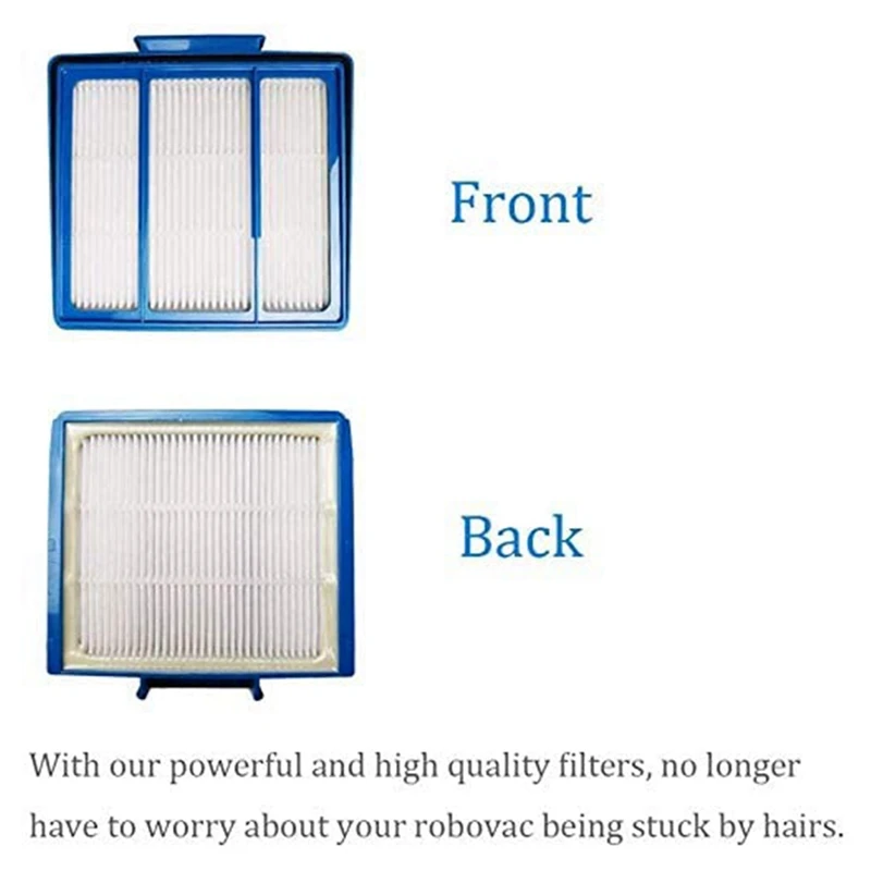 

Side Brushes HEPA Filters with Small White Brush for Shark IQ RV1001AE RV101 Robot Vacuum Cleaners