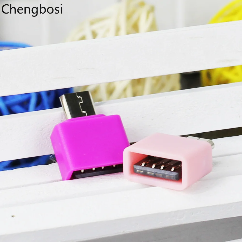 Chengbosi Мини OTG USB кабель адаптер Micro в конвертер для планшетных ПК Android мобильный