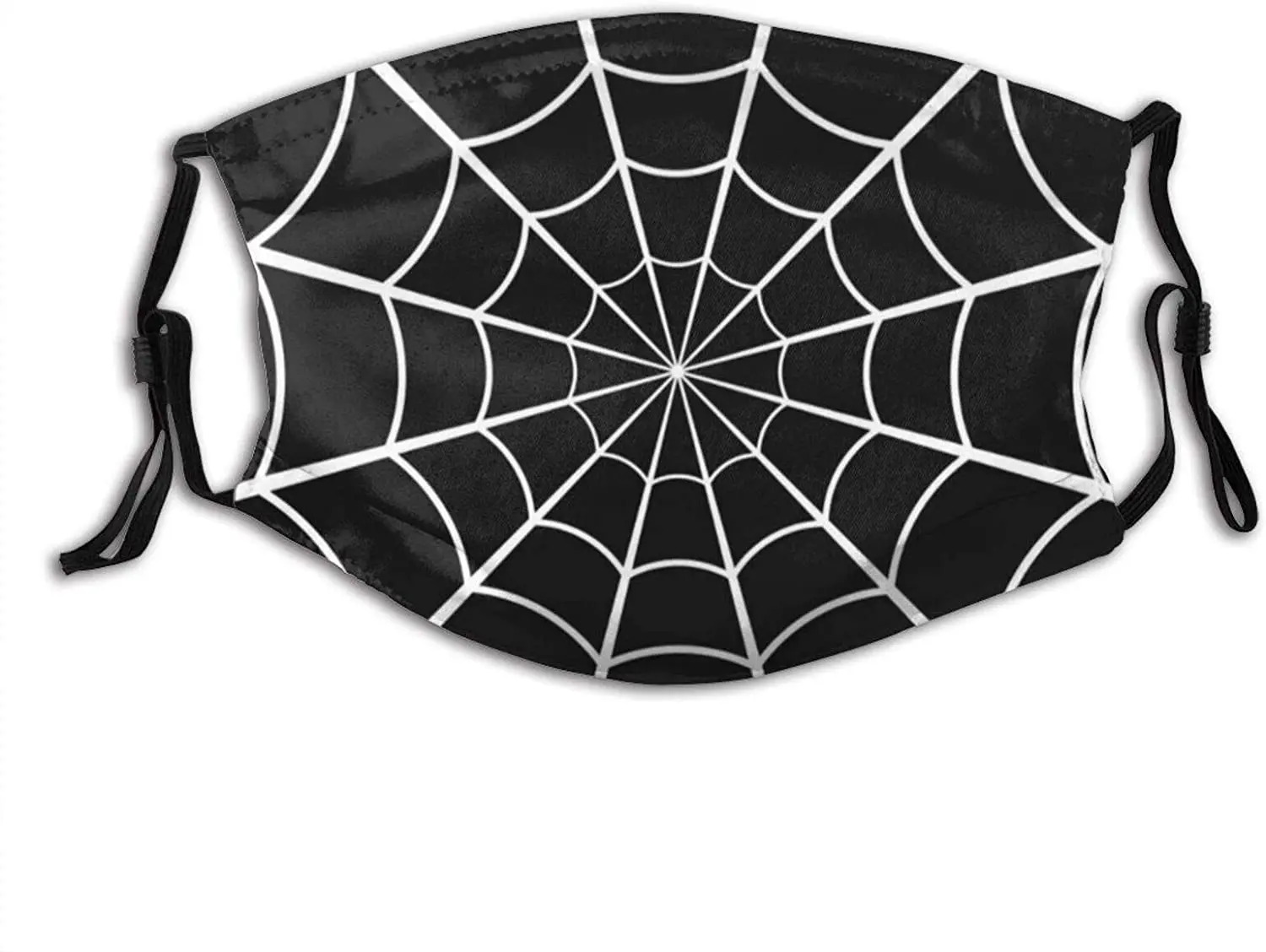 

Маска для лица Black Spider модная Пылезащитная дышащая многоразовая Регулируемая моющаяся защитная