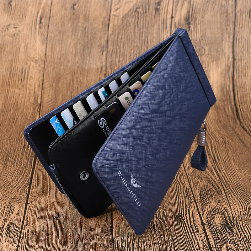 

Мужской бумажник для карт из натуральной кожи, сумка для кредитных карт из воловьей кожи, тонкий держатель для банковских карт