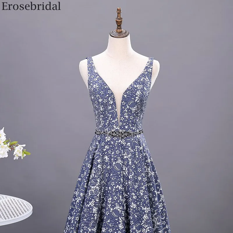 Erosebridal элегантное платье с цветочным принтом A-Line выпускного вечера 2020