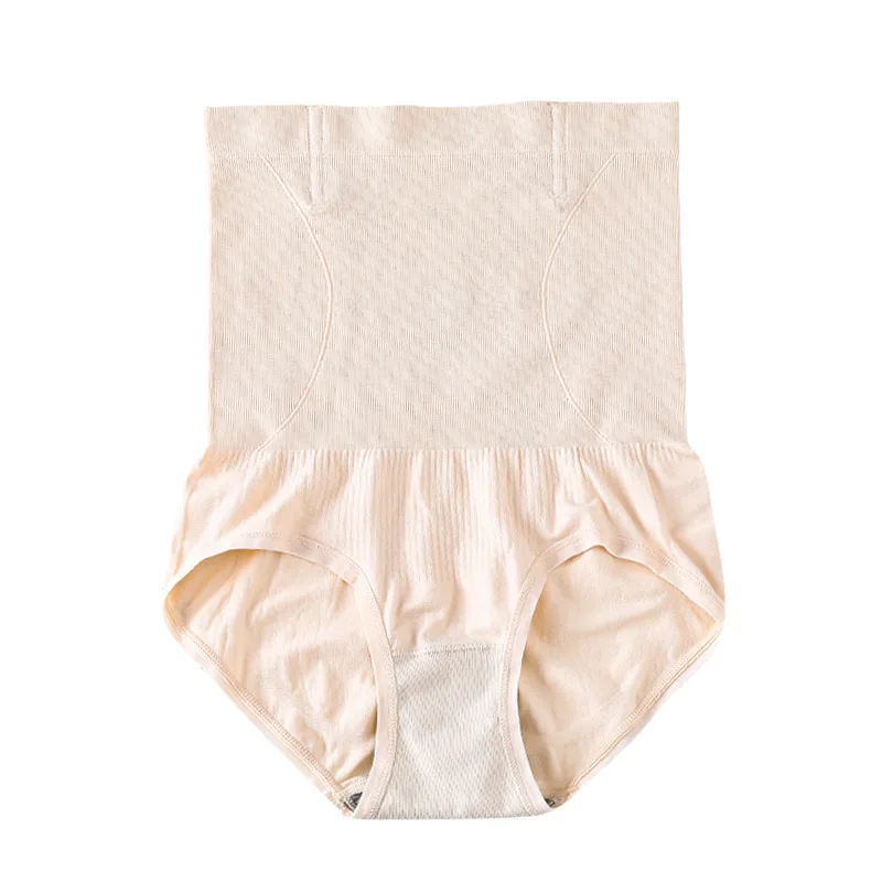 Женское Бесшовное Корректирующее белье с завышенной талией Утягивающие трусики