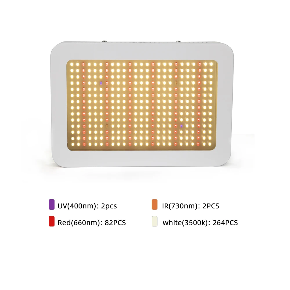 Светодиодный светильник для выращивания полный спектр 1000 Вт SMD5730 светодиодный