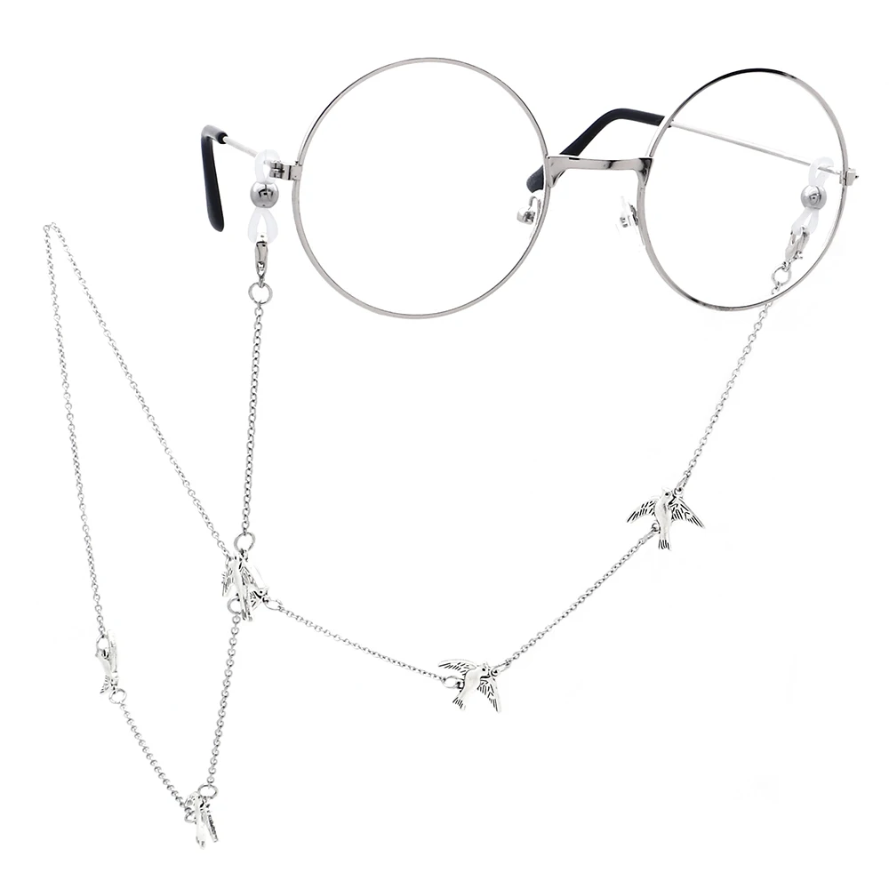 Lureen металлические очки в 4 стилях с ласточкой и совой цепочка глазами для чтения