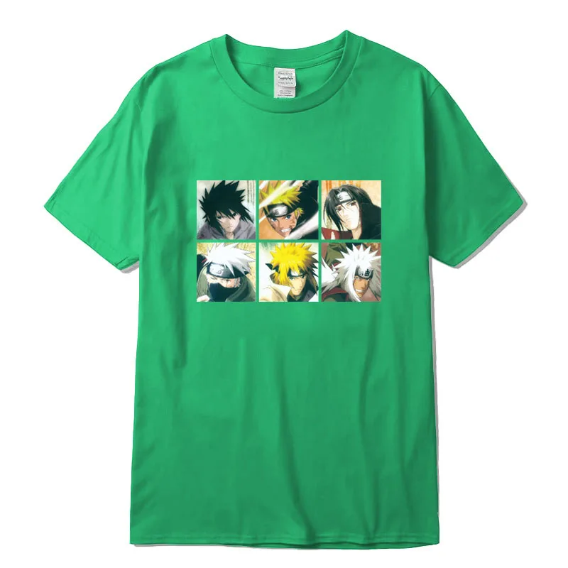 

XIN YI Men's High Quality 100% Cotton Short Sleeve anime tshirt Loose Knitted fabric tshirt o-neck t-shirt tee shirts harajuku