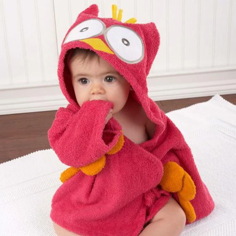 

Baby Towel Cotton Hooded Towel One Piece Soild Animal Shape Baby Bathrobe Kids Towel Infant Beach Towels Baby Stuff Baby Things