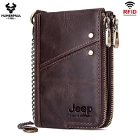 luxury designer men wallet leather bifold short wallets men zipper vintage male purse coin pouch multi functional cards wallet