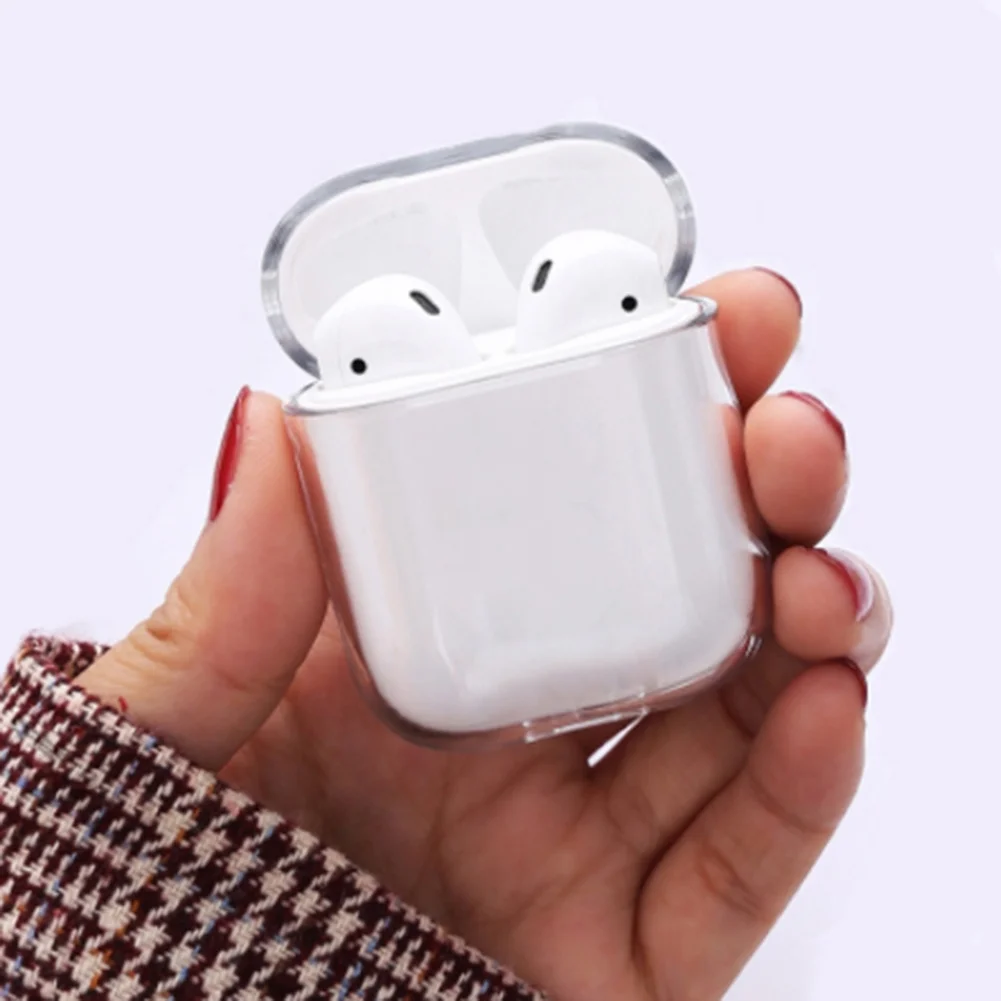 Кристальный силиконовый чехол для наушников для Apple AirPods Pro 2 1, мягкий ТПУ прозрачный чехол для зарядки гарнитуры, чехол для Air Pods 3