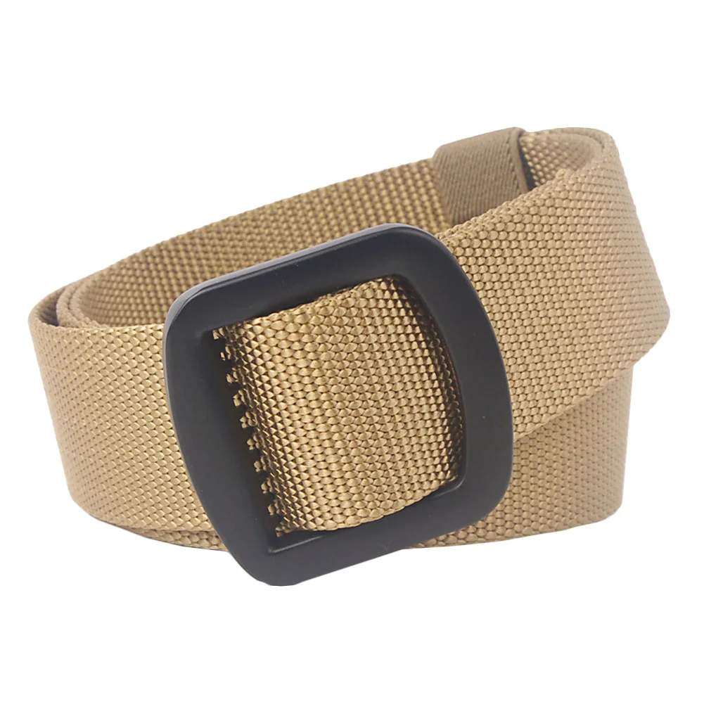 

Fashion Nylon Canvas Belt Adjustable Belts for Men Tactical Plastic Buckles WHShopping