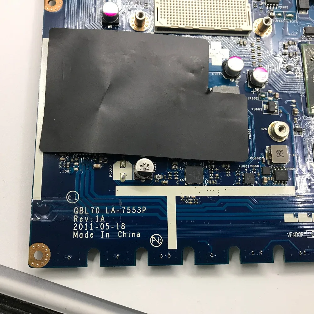 KEFU LA-7553P материнская плата для ASUS K73T K73TK K73TA X73T K73 aptop материнская плата с HD 7670M оригинальная протестированная работа