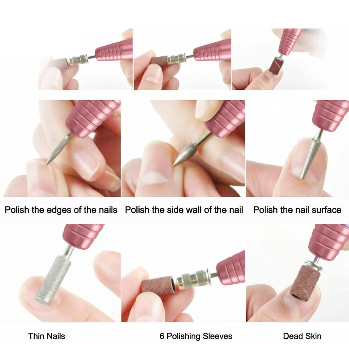 

80W 2 IN 1 Nail Dust Suction Collector Electric Nail Drill Nail Dust Vacuum Cleaner Powerful Fan Dust Bag Nail Art Equipment