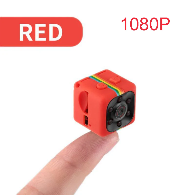 Red 1080P 480 P / 1080 P mini camera sports DV mini camera sports DV infrared night vision camera car DV digital video recorder sd - Цвет: Red 1080P