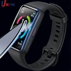 Прозрачная защитная пленка для Huawei Honor Band 6 5 4  Watch Fit  Honor Смарт-часы ES браслет Гидрогелевая Защитная пленка для экрана