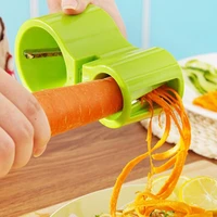 1pcs food shredder eco friendly dual head plastic manual food grater tools for spaghetti multi function kitchen gadget