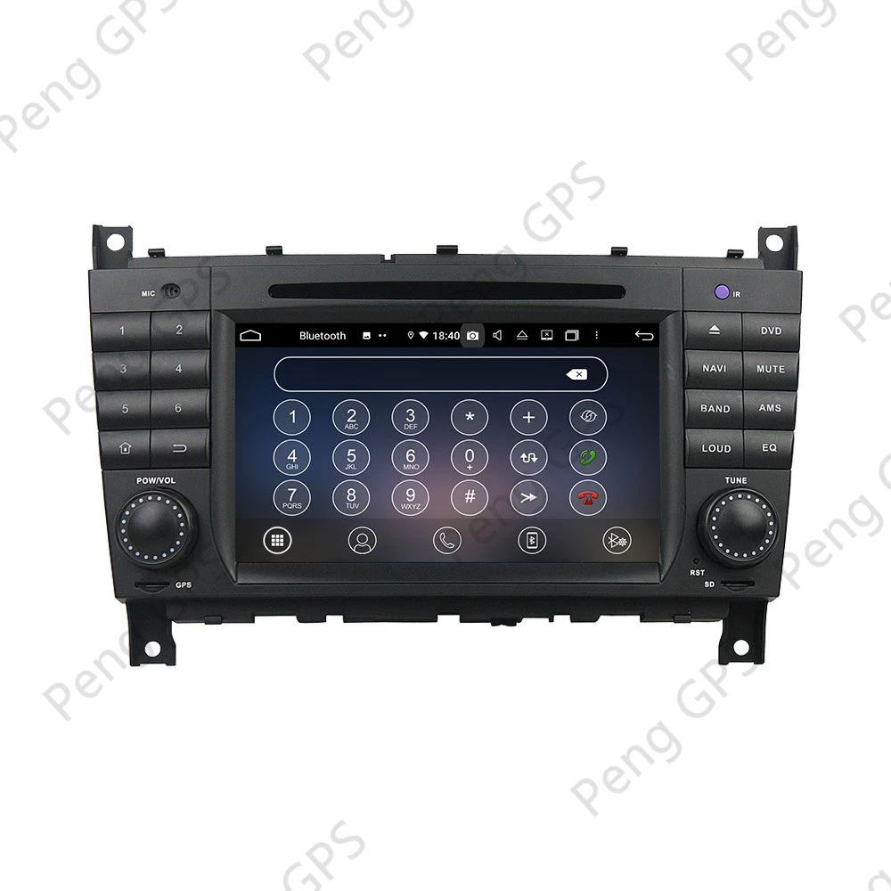 Магнитола на Android для Mercedes Benz C-Class W203 CLC G Class автомобильная стереосистема с