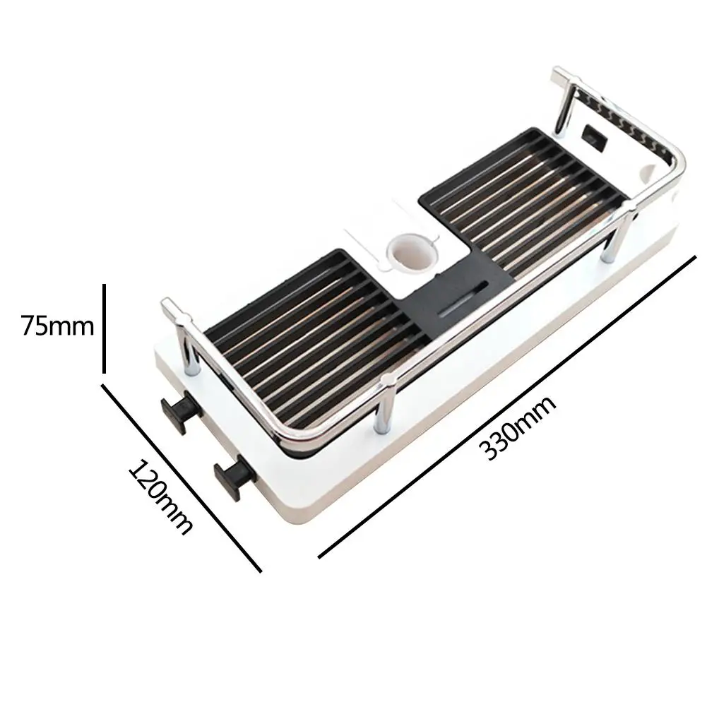 Полка для душевой ванны прямоугольная полка хранения угловая Бытовая ванная
