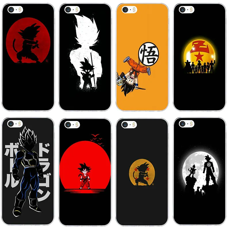 Dragon Ball Dragonball Z Goku дизайнерские чехлы для телефонов iPhone 8 7 6 6S Plus X XR XS 11 Pro Max 5 5S SE 5C 4 4S
