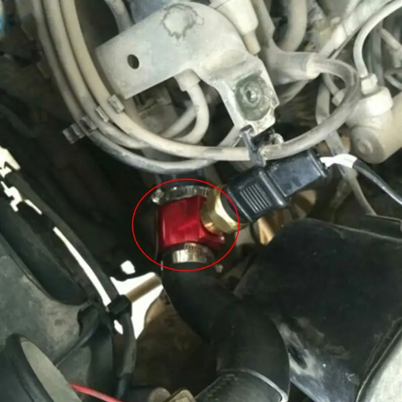

26mm-40mm Car Water Temp Temperature Sensor Gauge Joint Pipe Sensor Radiator Hose Adapter