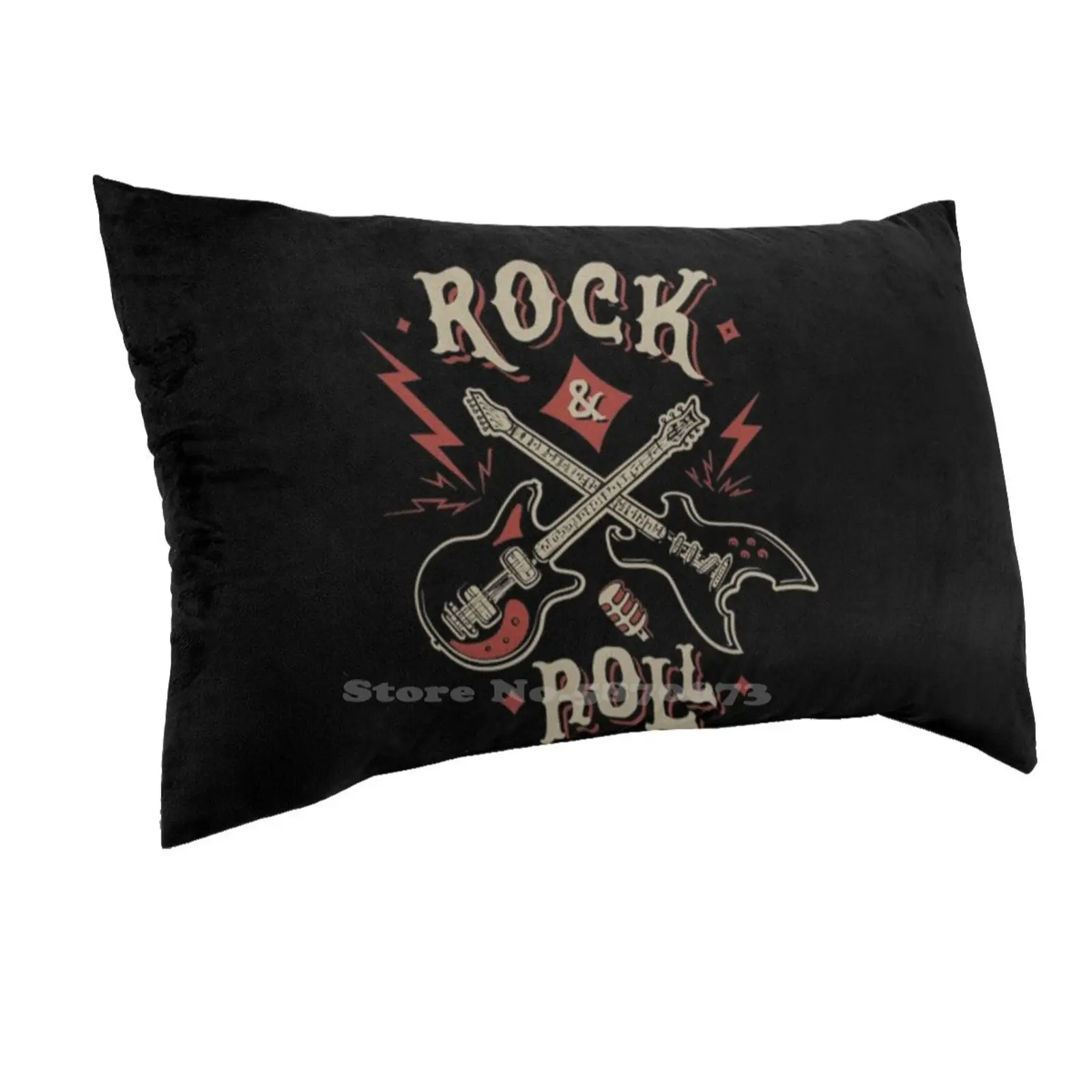 Постельное белье Rock N Roll для домашнего декора наволочка губ рот I Love And Lover старая