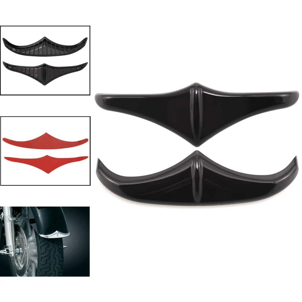 Черное переднее крыло из АБС пластика передний край наконечник задний отделка