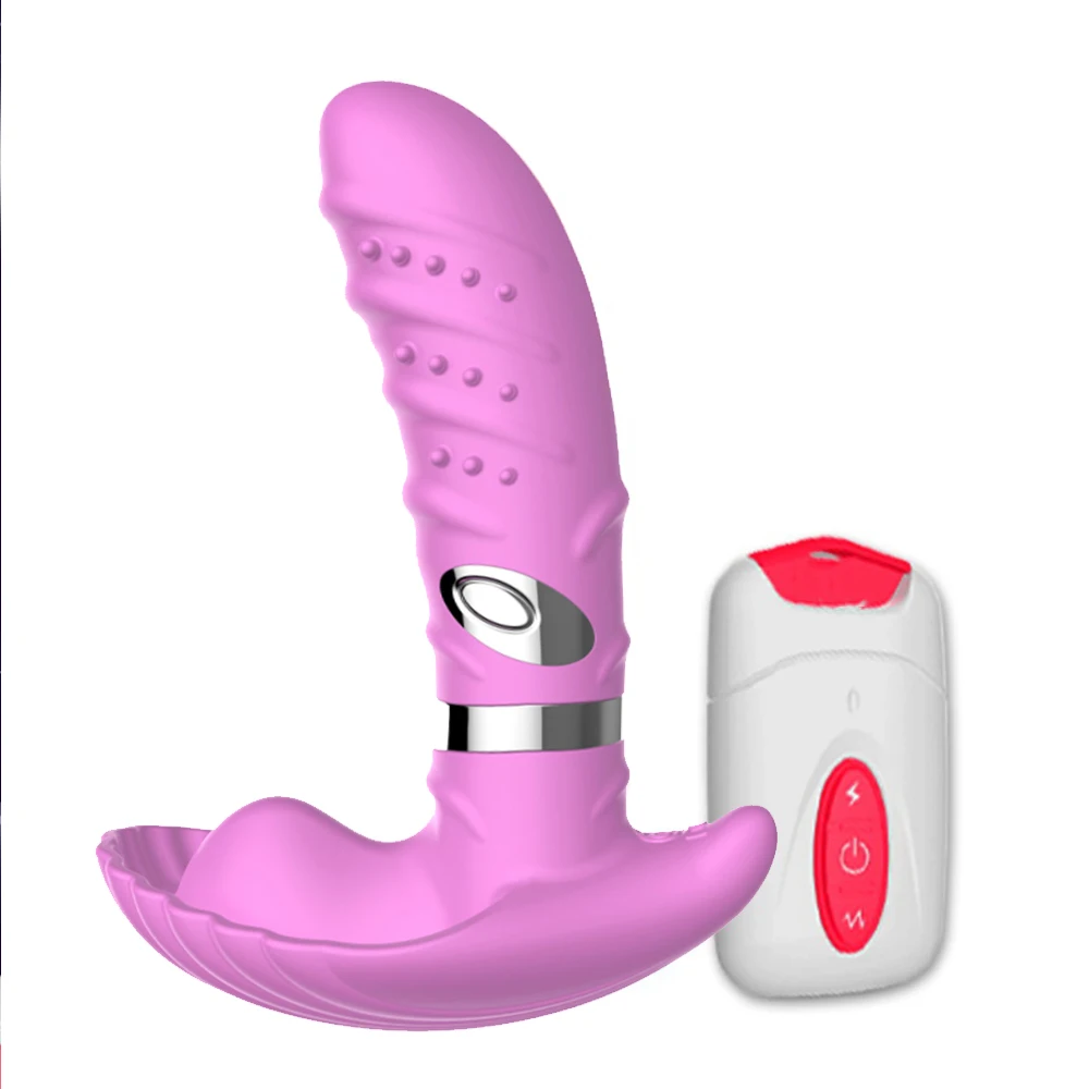 Электрический шок бабочка носимый фаллоимитатор вибратор для женщин