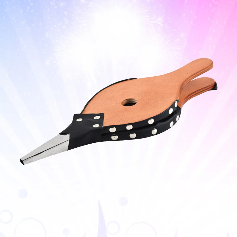 

Manual Wooden Blower Outdoor Barbecue Tools Wood Bellows Fireplace Bellows Air Blower for Ourdoor Picnic