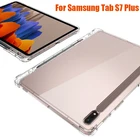 Чехол для планшета 2020 Samsung Galaxy Tab S7 11 T870 T875, тонкий мягкий чехол для Samsung TAB S7 Plus 12,4 дюйма, ТПУ чехол T970 T975 T976