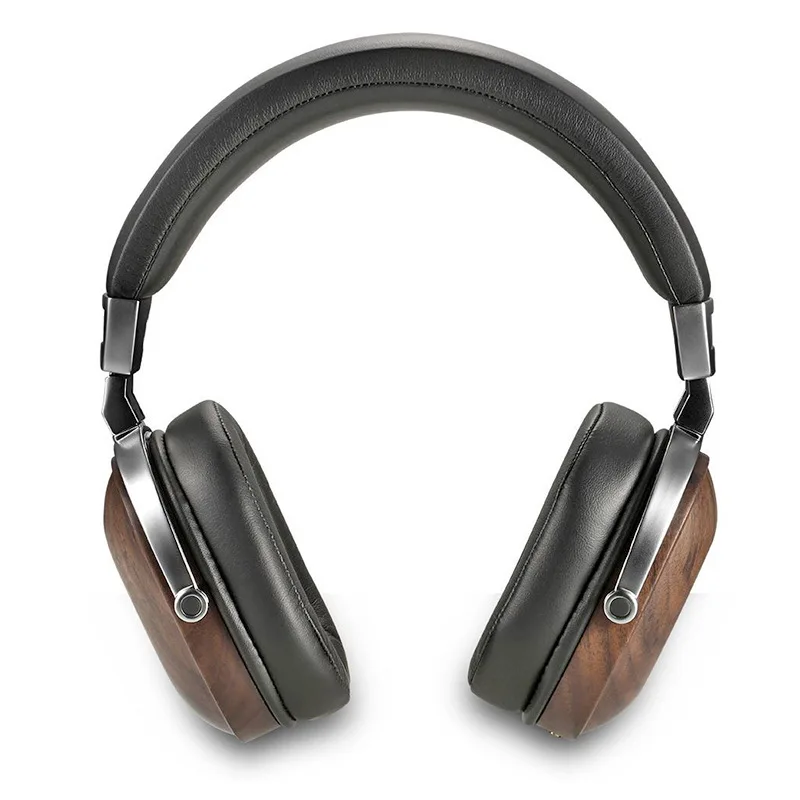 

B8 plus Headphone HIFI Stereo Dynamic Wooden Earphone Over Ear DJ Monitoring Earphones Studio Audio Noise Cancelling Headset