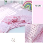 Мягкая ткань в горошек Minky, натяжная простыня для детской кроватки, покрывала для кроватки, защитное покрывало, принадлежности для детской кроватки