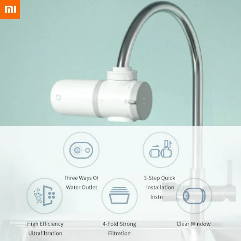 Смеситель для воды Xiaomi Mijia очиститель ванной комнаты фильтр кран кухни 2020 |