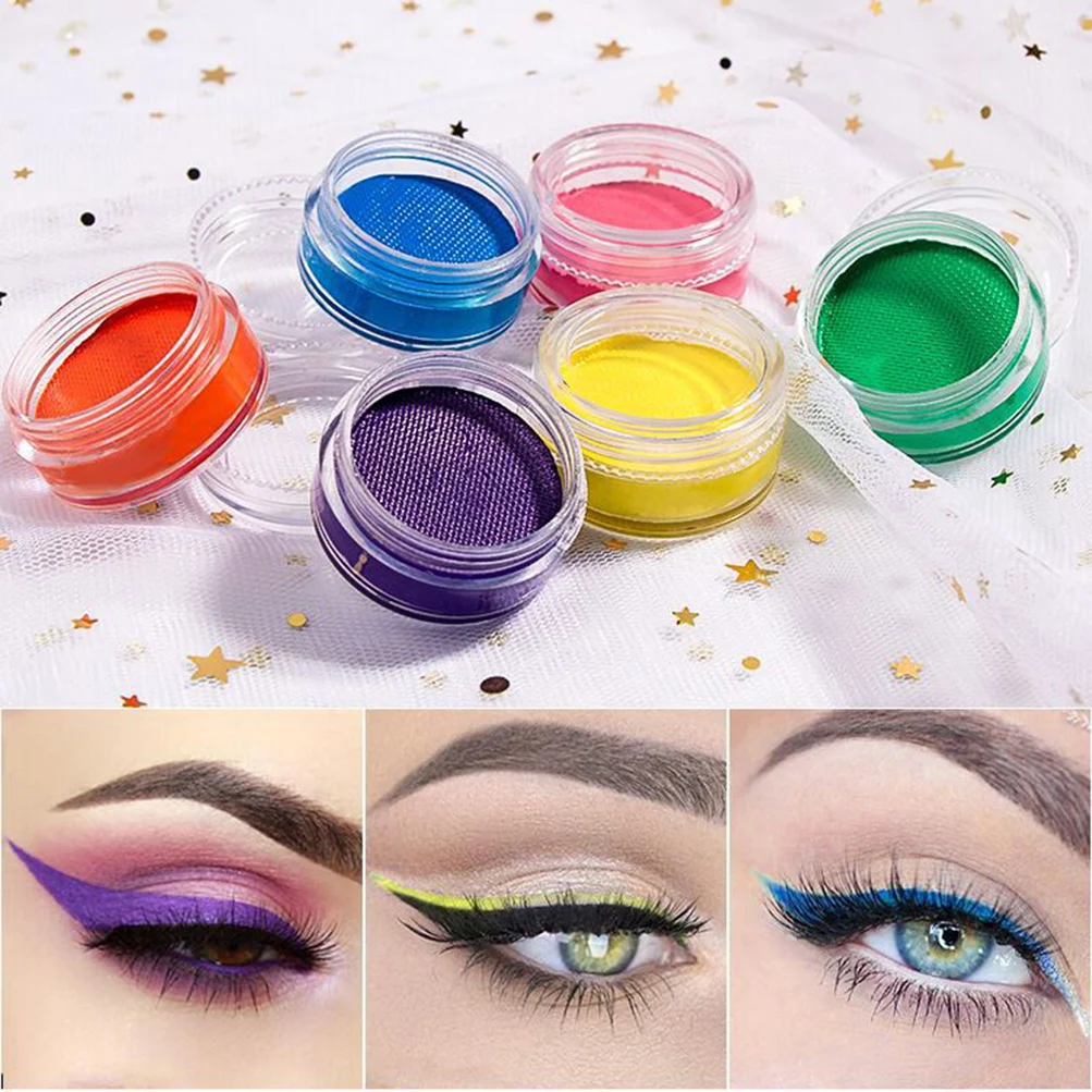 

Color fluorescent eyeliner stage party eyeliner small batch custom private label makeup
