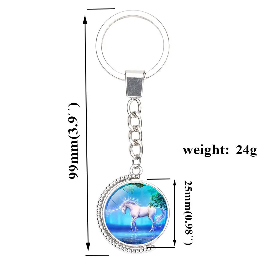 99 мм Единорог брелок для мужчин и женщин женский кошелек-клатч автомобиль