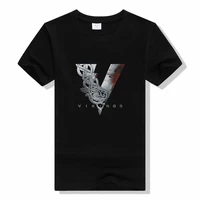 viking symbol printed t shirt mens summer short sleeved harajuku t shirt mens street hip hop unisex odin warrior t shirt