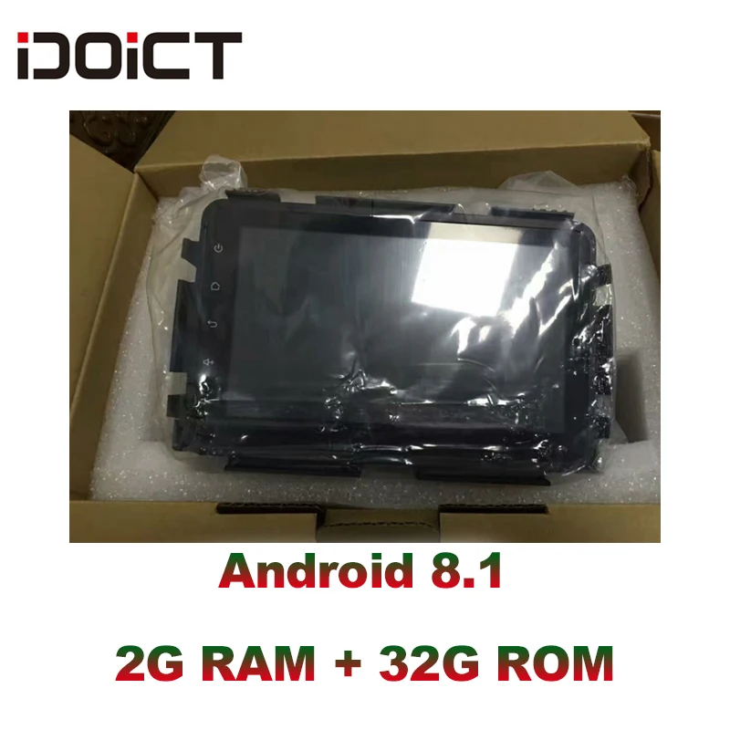 IDOICT Android 8 1 IPS 2G + 32G автомобильный DVD плеер GPS навигация Мультимедиа для Honda HR V VEZEL