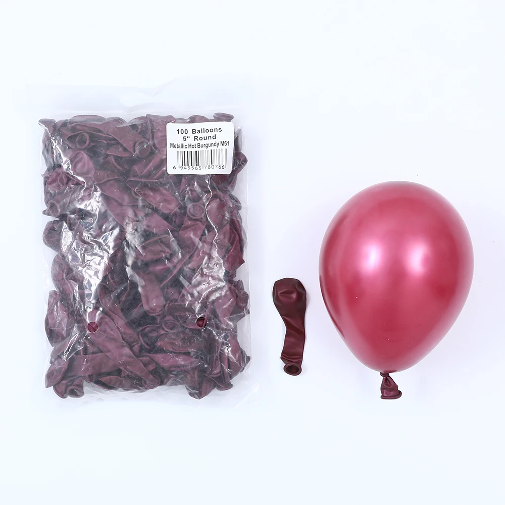 

167pcs Double-layer Balloons Garland Retro Blue Burgundy Metallic Gold Globos For Boy Girl Birthday Party Decor Kids Wedding Kit