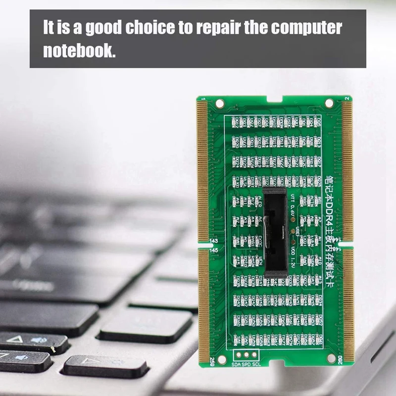 DDR4 лэптоп ноутбук Память Слот Тестовая карта SO UDIMM светодиодный тест er