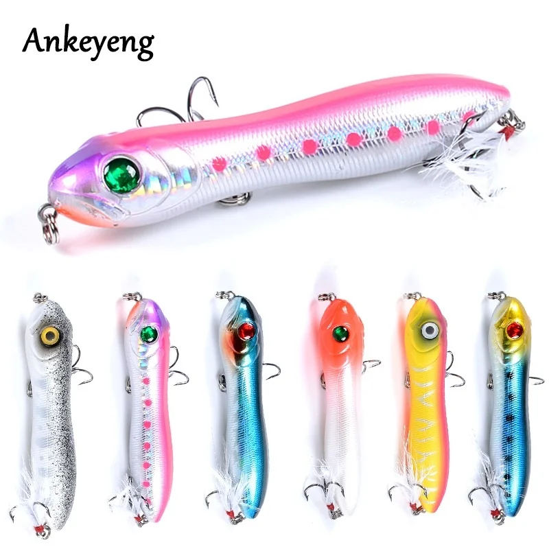 Ankeyeng 6 шт. искусственная Реалистичная змеиная наживка плавающая приманка для