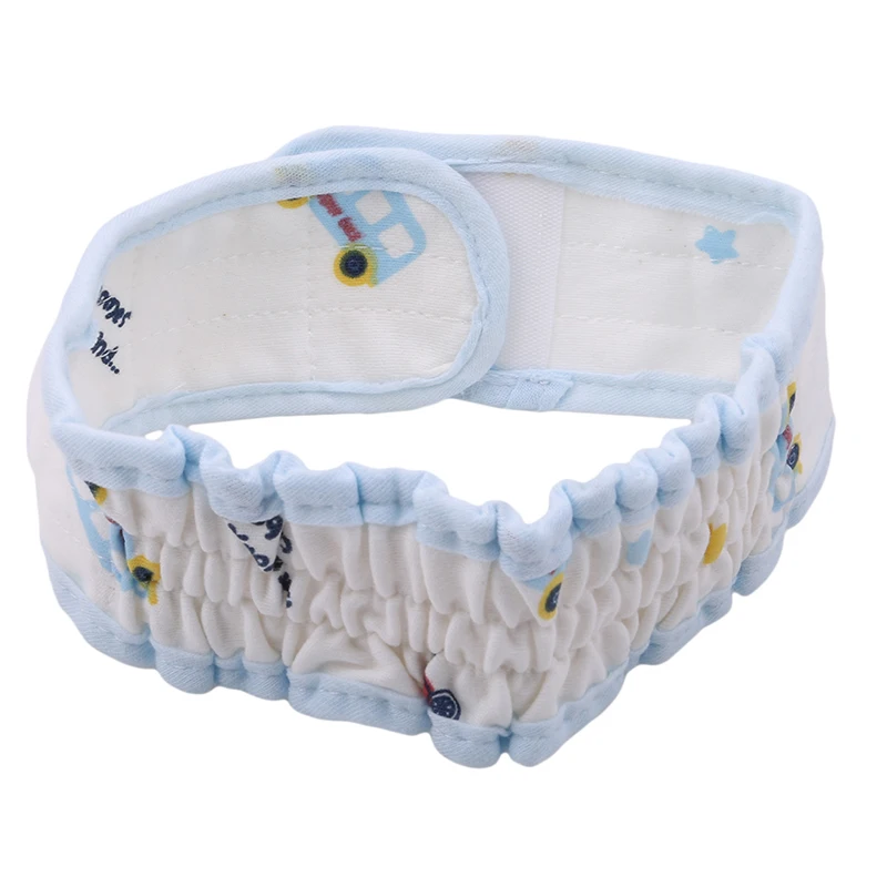 

New 1Pcs Baby Cotton Adjustable Diaper Fixed Belt For Newborn Soft Elastic Cartoon Nappy Belt Baby Care Accessories